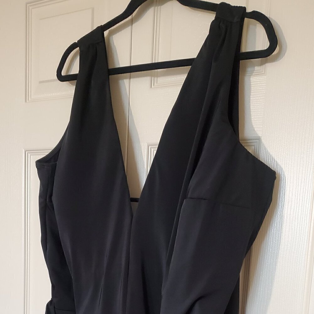 NWOT Cacique Black One Piece Swimsuit Size 36 - Picture 7 of 9